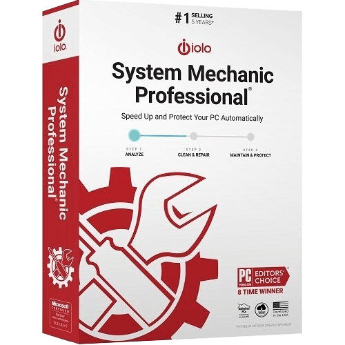 IObit System Mechanic Pro 10 PCs 1 Year Global